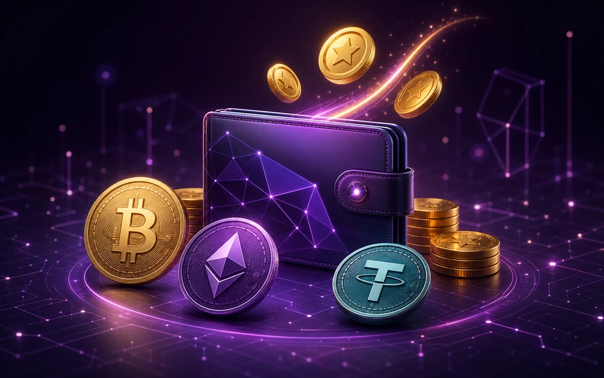 Imagem promocional Westace com tema cripto